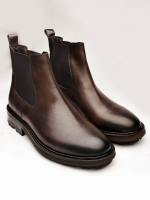 VENTO Brown Leather Men's Boots - Image 2
