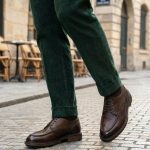 BOLTON Brown Leather Men's Classic Shoes