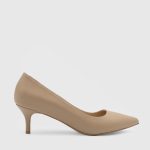 NELIA Nude Leather Women's Stiletto