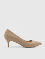 NELIA Nude Leather Women's Stiletto