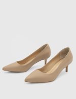 NELIA Nude Leather Women's Stiletto - Image 2