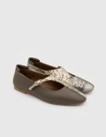 NORA Mink Leather Women's Ballerina - Image 3