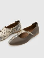 NORA Mink Leather Women's Ballerina - Image 2