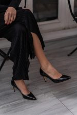 PATRICIA Black Patent Leather Women's Stiletto - Image 3