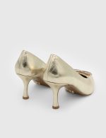 DIVINE Gold Leather Women's Stiletto - Image 4