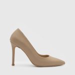 POEM Nude Leather Women's Stiletto