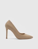 POEM Nude Leather Women's Stiletto