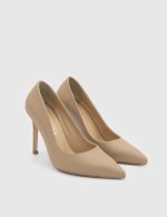 POEM Nude Leather Women's Stiletto - Image 3