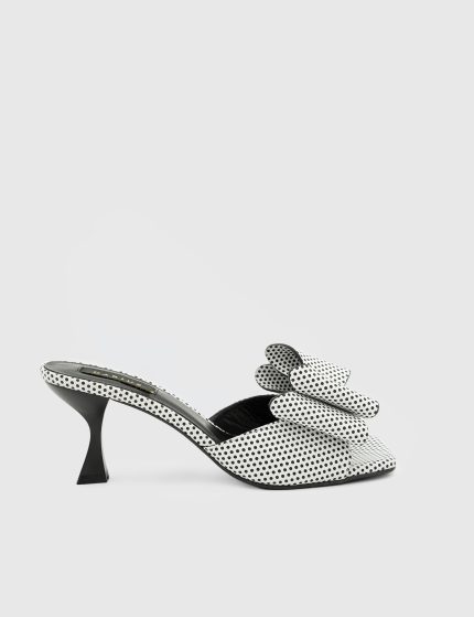 POLKA Leather Women's Heeled Slide