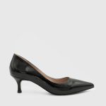 OPHELIA Black Patent Leather Women's Stiletto