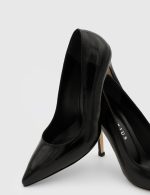POEM Black Patent Leather Women's Stiletto - Image 2