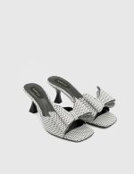 POLKA Leather Women's Heeled Slide - Image 2
