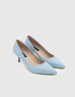 OPHELIA Blue Leather Women's Stiletto - Image 2