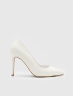 POEM White  Leather Women's Stiletto