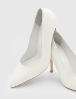 POEM White  Leather Women's Stiletto - Image 2