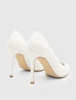 POEM White  Leather Women's Stiletto - Image 4