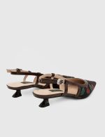 ALAYA Cherry Leather Women's Heeled Sandal - Image 3