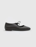 SORELA Brown Leather Women's Ballerina