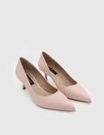 OPHELIA Pink Leather Women's Stiletto - Image 3