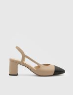 AMMINA Nude Leather Women's Pump