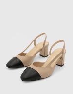 AMMINA Nude Leather Women's Pump - Image 2
