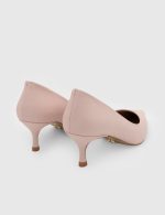 OPHELIA Pink Leather Women's Stiletto - Image 4