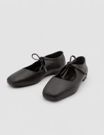 SORELA Brown Leather Women's Ballerina - Image 2