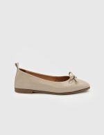 ARIEL Mink Leather Women's Ballerina