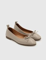 ARIEL Mink Leather Women's Ballerina - Image 3