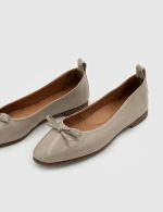 ARIEL Mink Leather Women's Ballerina - Image 2