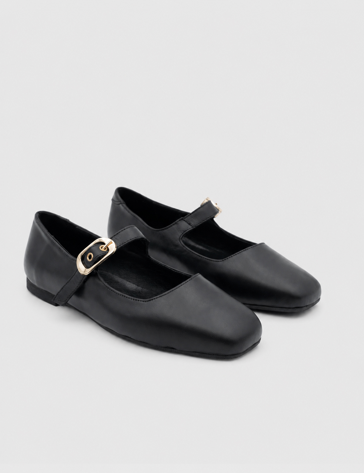 IMG_5305.JPG HEILY Black Leather Women's Ballerina - Image 1