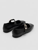 HEILY Black Leather Women's Ballerina - Image 4