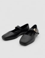 HEILY Black Leather Women's Ballerina - Image 3