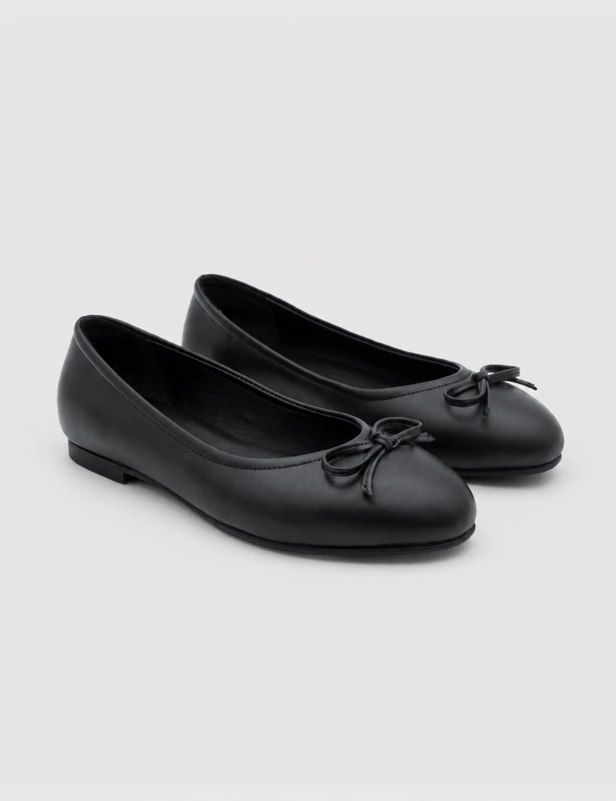 IMG_5362.JPG ZERBI Black Leather Women's Ballerina - Image 1