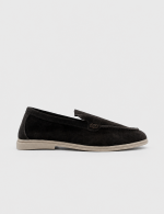 BERY Brown Suede Leather Women's Loafer - Image 2