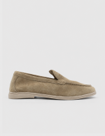 BERY Beige Suede Leather Women's Loafer - Image 2