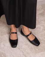 HEILY Black Leather Women's Ballerina - Image 2