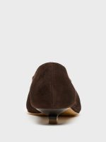 AROYA Brown Suede Leather Women's Stiletto - Image 4