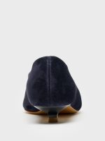 AROYA Blue Suede Leather Women's Stiletto - Image 4