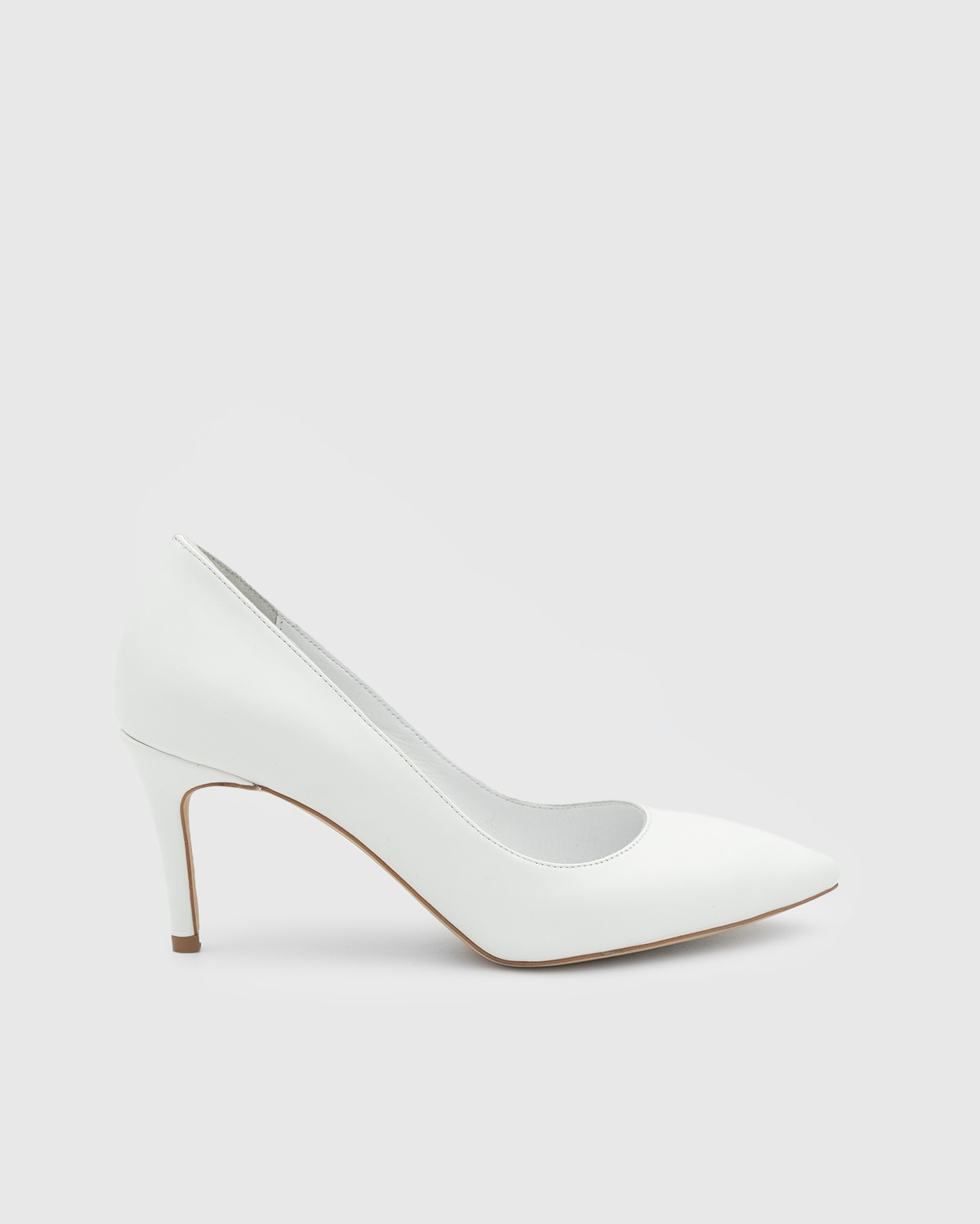 IMG_2573.JPG PATRICIA White Leather Women's Stiletto - Image 1
