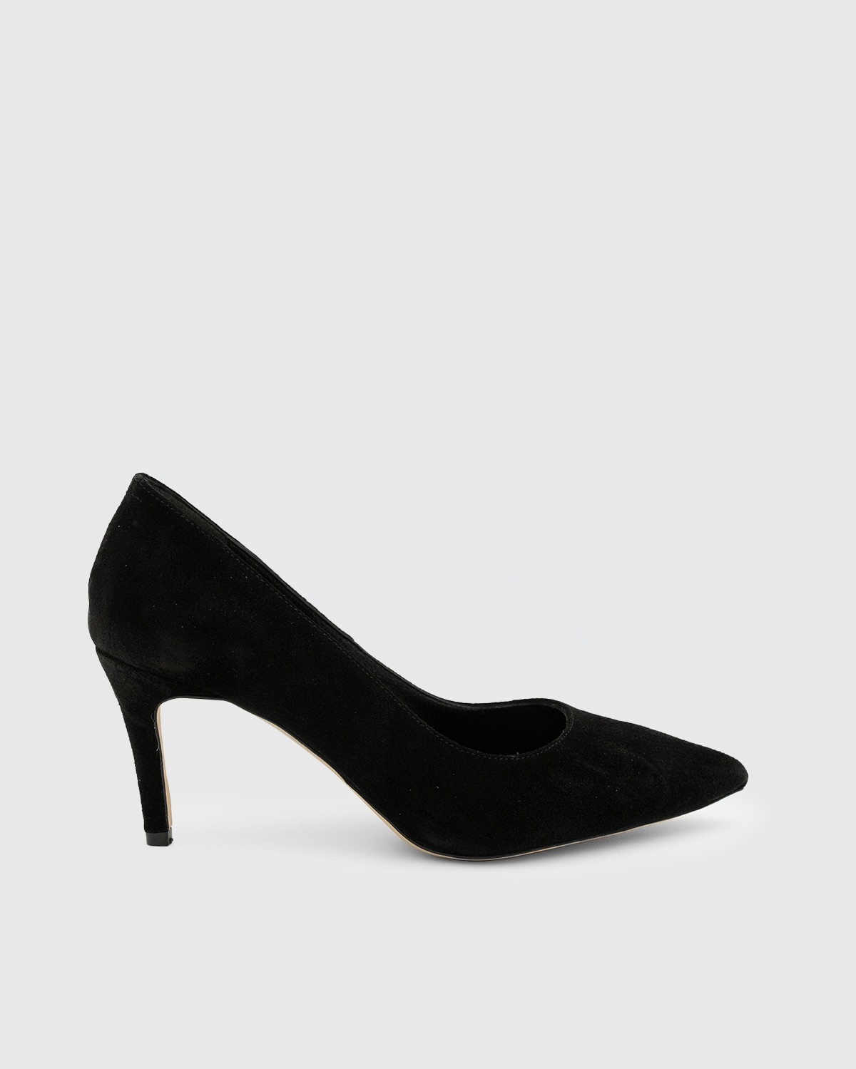 IMG_2648.JPG PATRICIA Black Suede Leather Women's Stiletto - Image 1