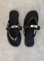 KALTRA Black Leather Women's Mulle - Image 3