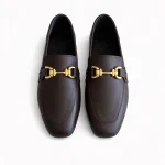 AXEL Brown Leather Women's Loafer