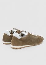 LADIN Camel Suede Leather Women's Sneaker - Image 3