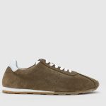LADIN Camel Suede Leather Women's Sneaker
