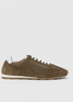 LADIN Camel Suede Leather Women's Sneaker