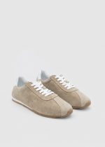 LADIN Bisque Suede Leather Women's Sneaker - Image 2