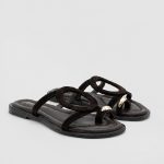 FLUI Brown Suede Leather Women's Mulle