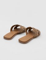 RIVIERA Brown Suede Leather Women's Mulle - Image 4