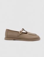MONROE Brown  Leather Women's Sandal - Image 2